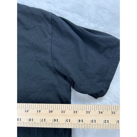 Frazetta Girls T-Shirt With Fire Demon Artwork Black Size Large 100% Cotton - Picture 5 of 9